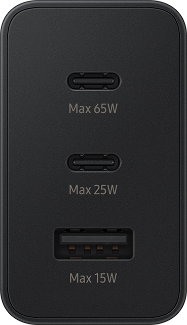 Samsung 65W Trio Power Adapter - Black